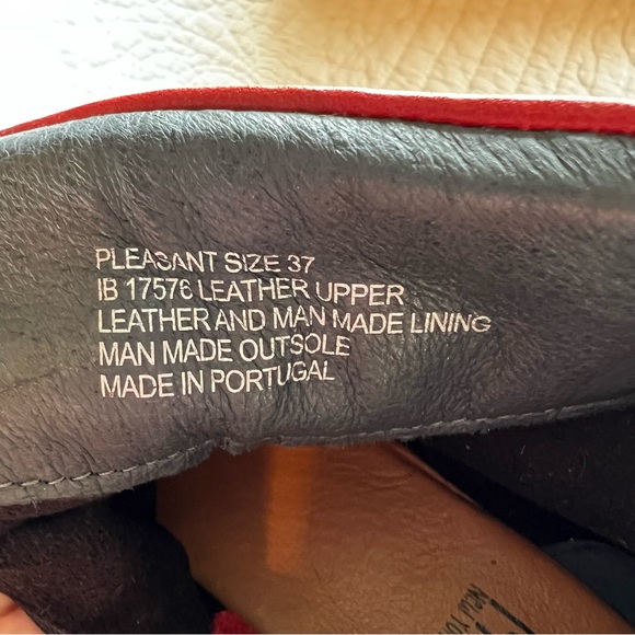 BNWB Miz Mooz size 37 women’s red ankle boots - Picture 6 of 6